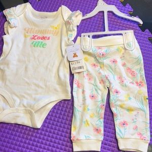 Baby Floral 2 piece Set